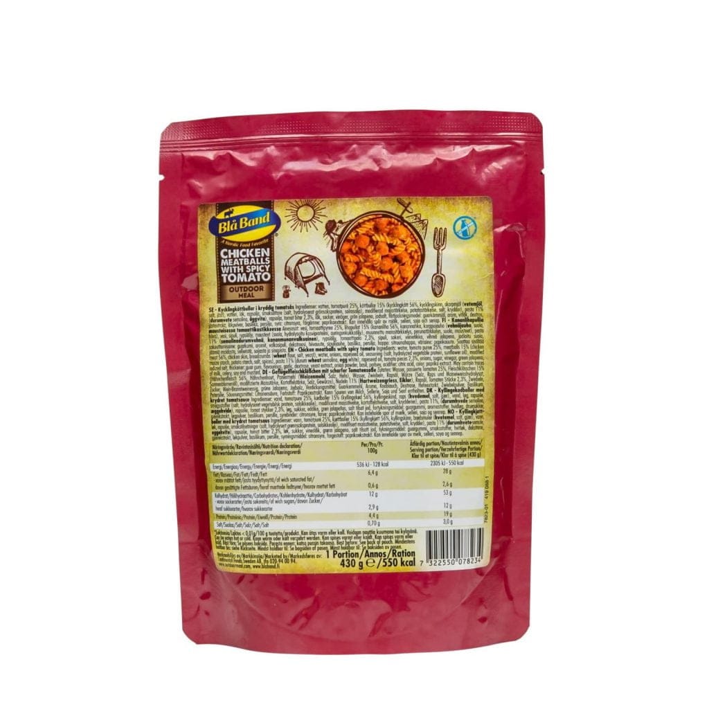 Outmeals - Chicken Meatballs With Spicy Tomato