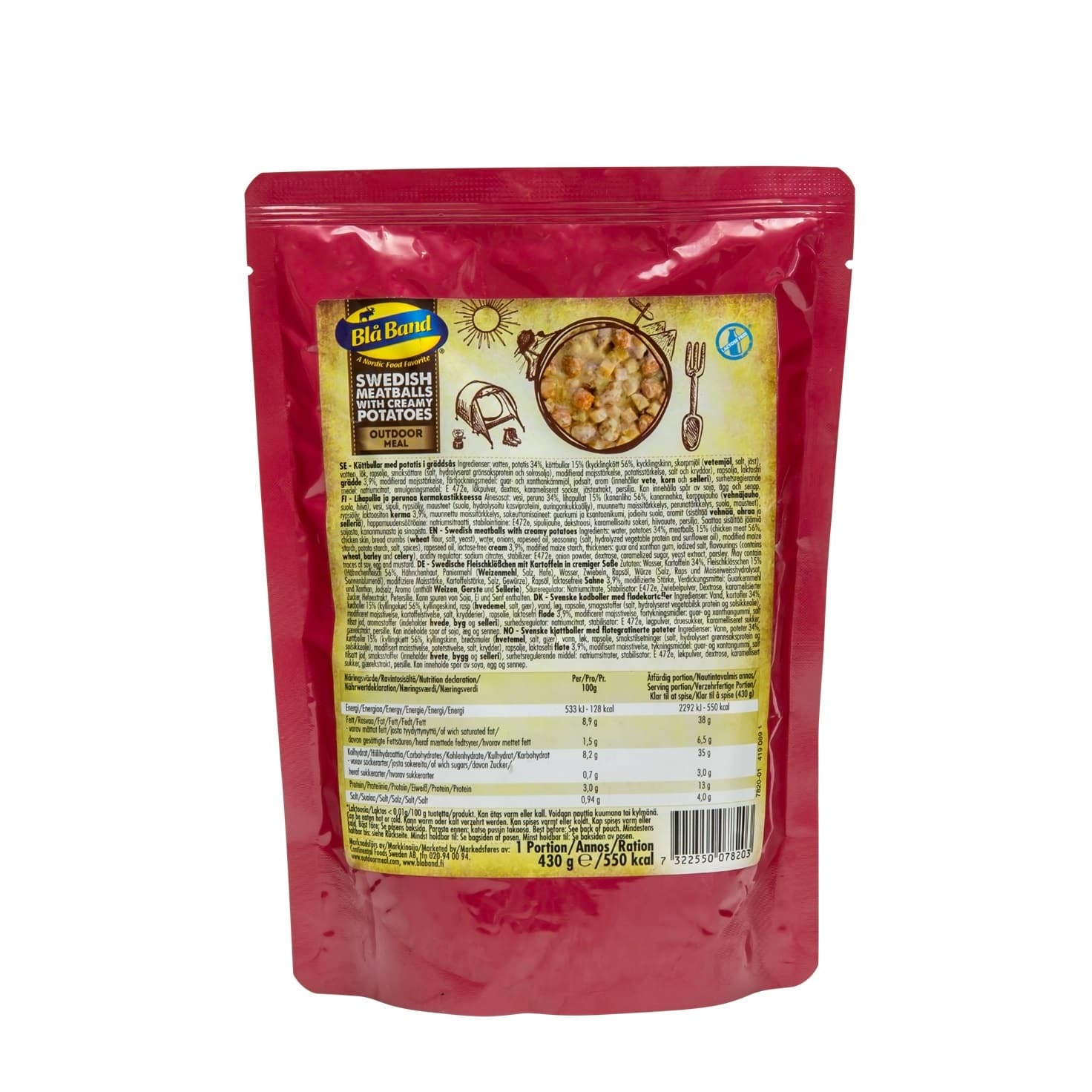 Outmeals - Swedish Meatballs With Creamy Potatoes