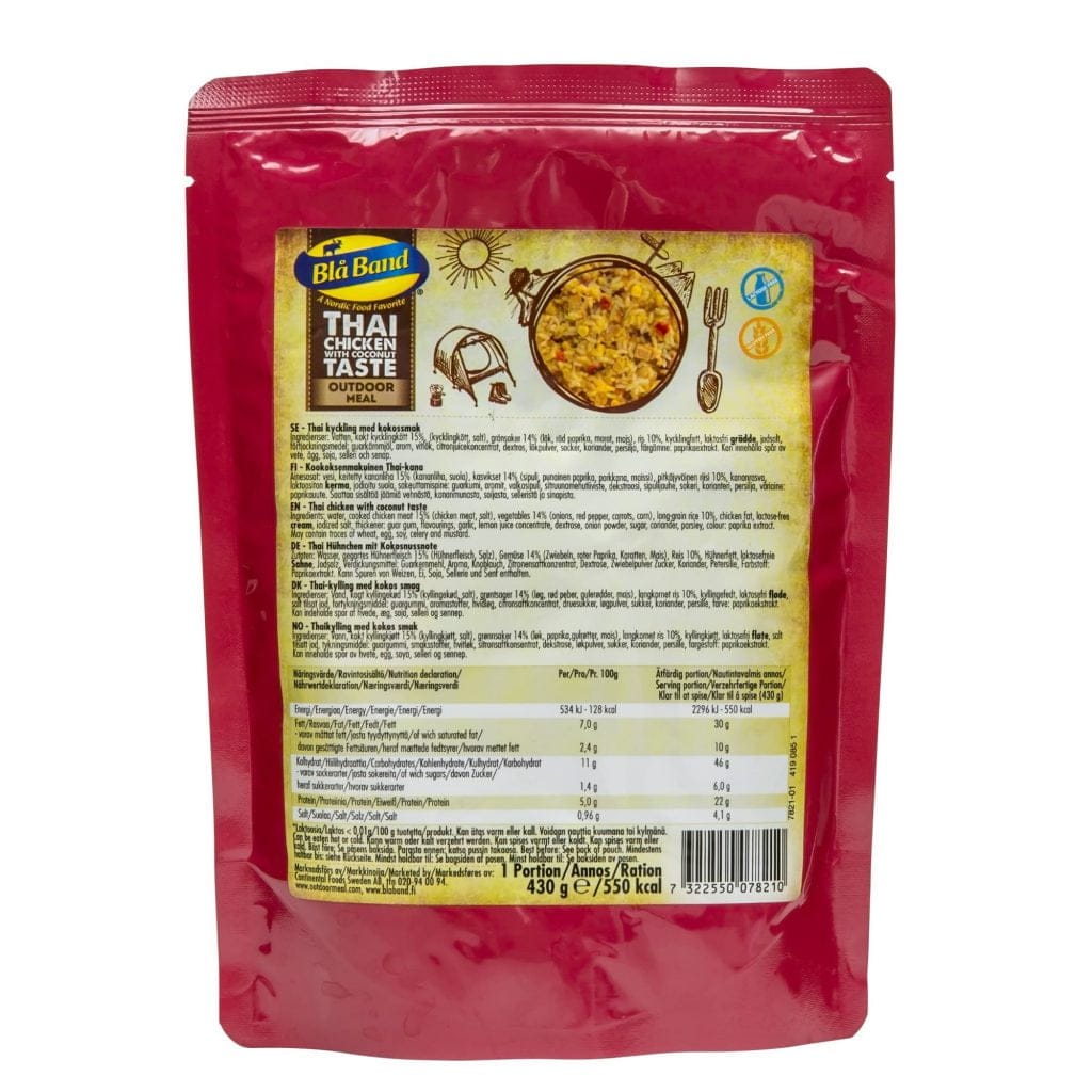 Outmeals - Thai Chicken With Coconut Taste