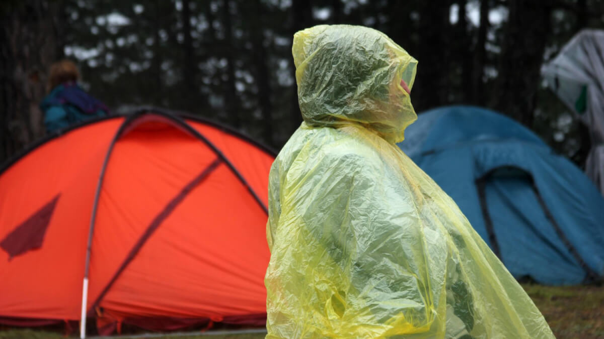 Saker att göra när det regnar på campingresan