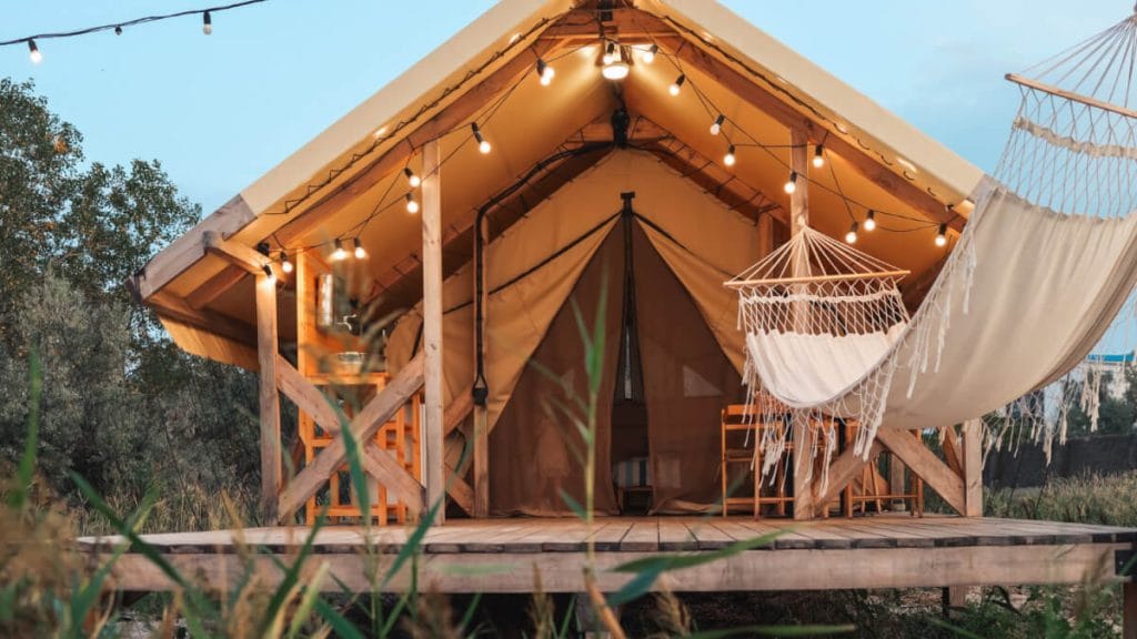 Glamping - en het semestertrend