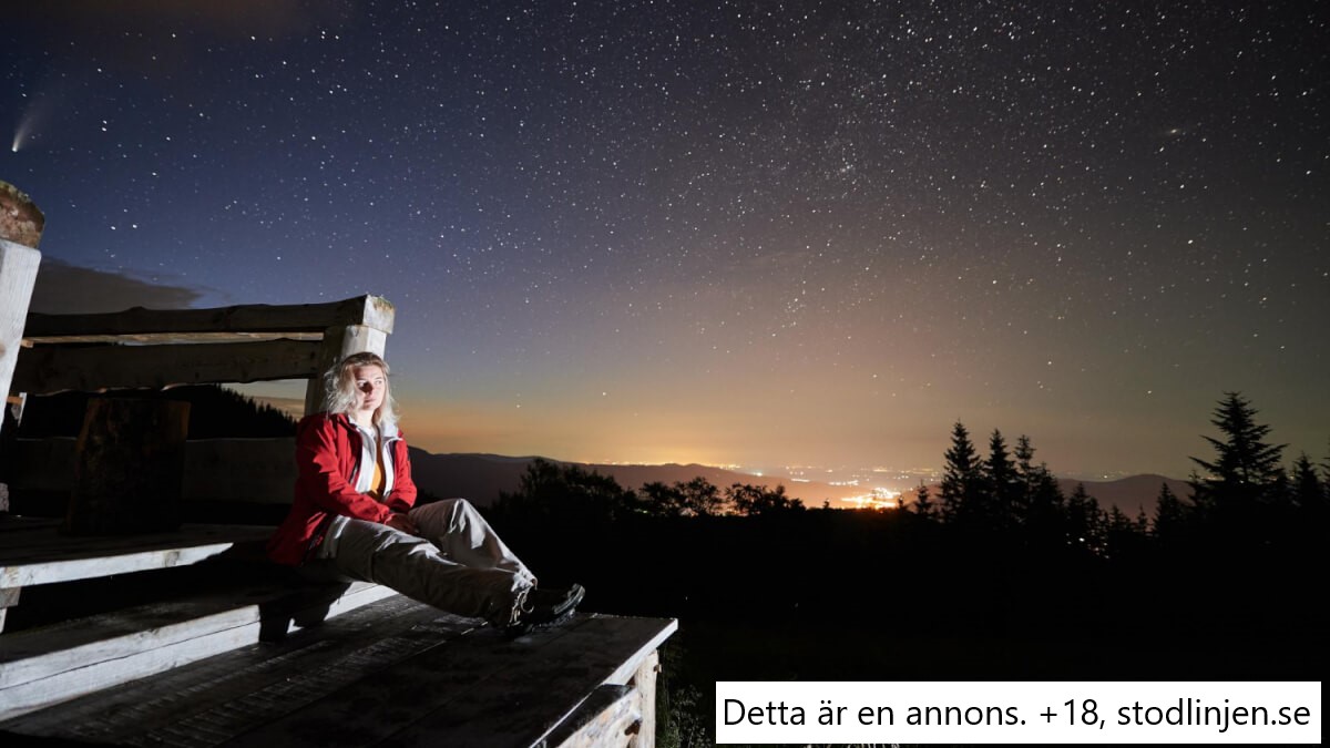 5 bästa campingplatserna i Sverige för stjärnskådning