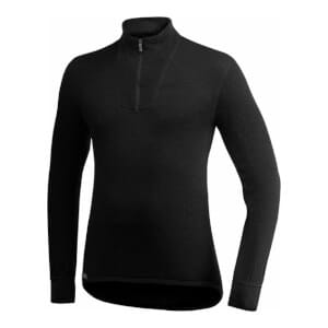 Woolpower Zip Turtleneck 200 Black