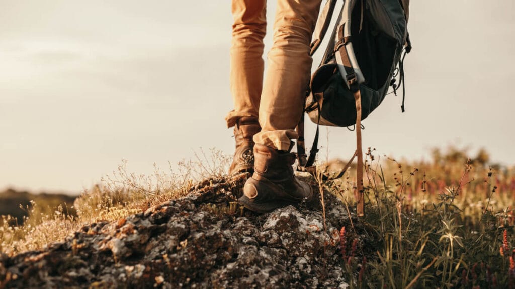 Friluftsliv för nybörjare illustration