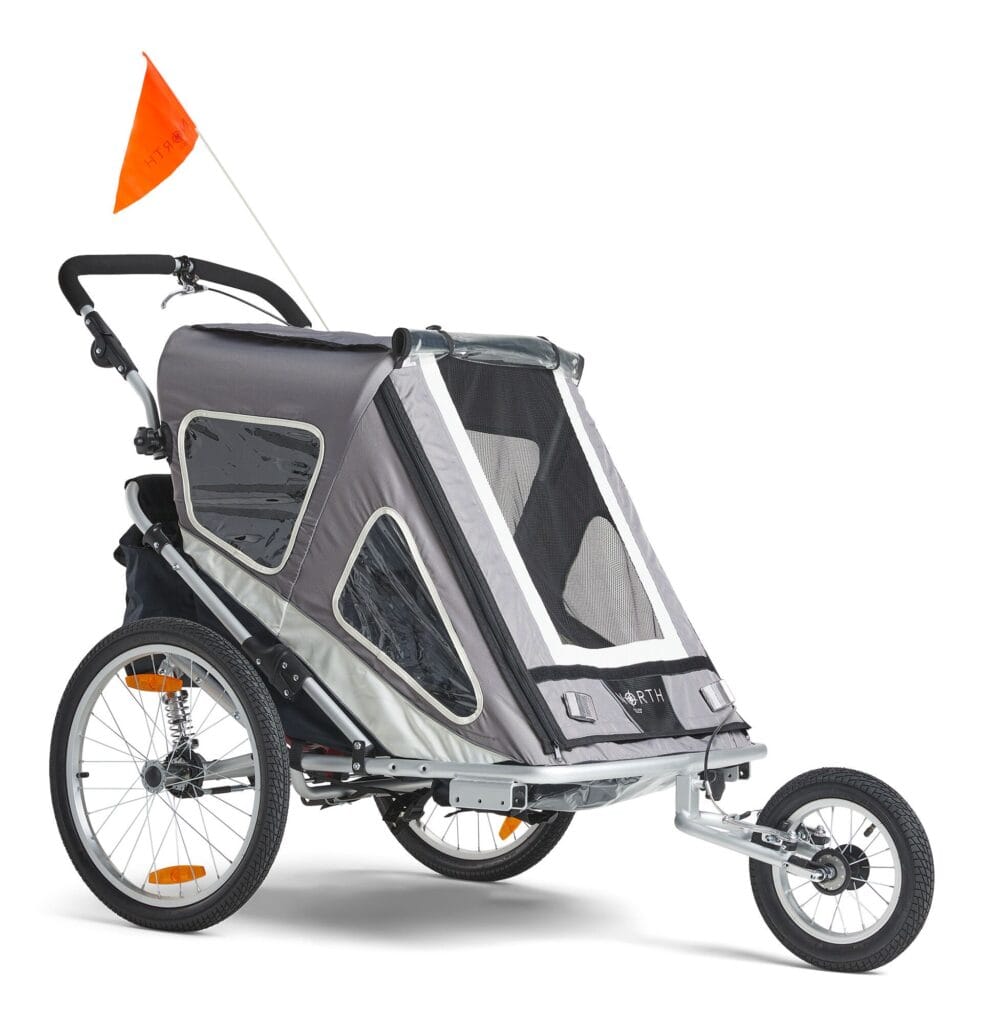 North 13.5 Speeder 2 Cykelvagn, Grey