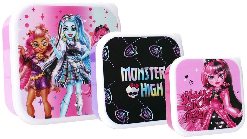 Monster High Let's Eat Matlådor 3-i-1