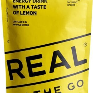 Real Turmat Energi Drink On The Go Lemon