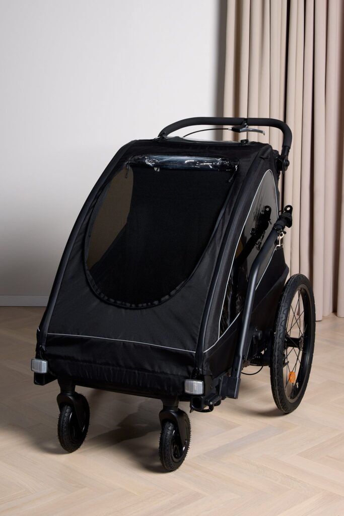Beemoo Activity Sport Cykelvagn, Black