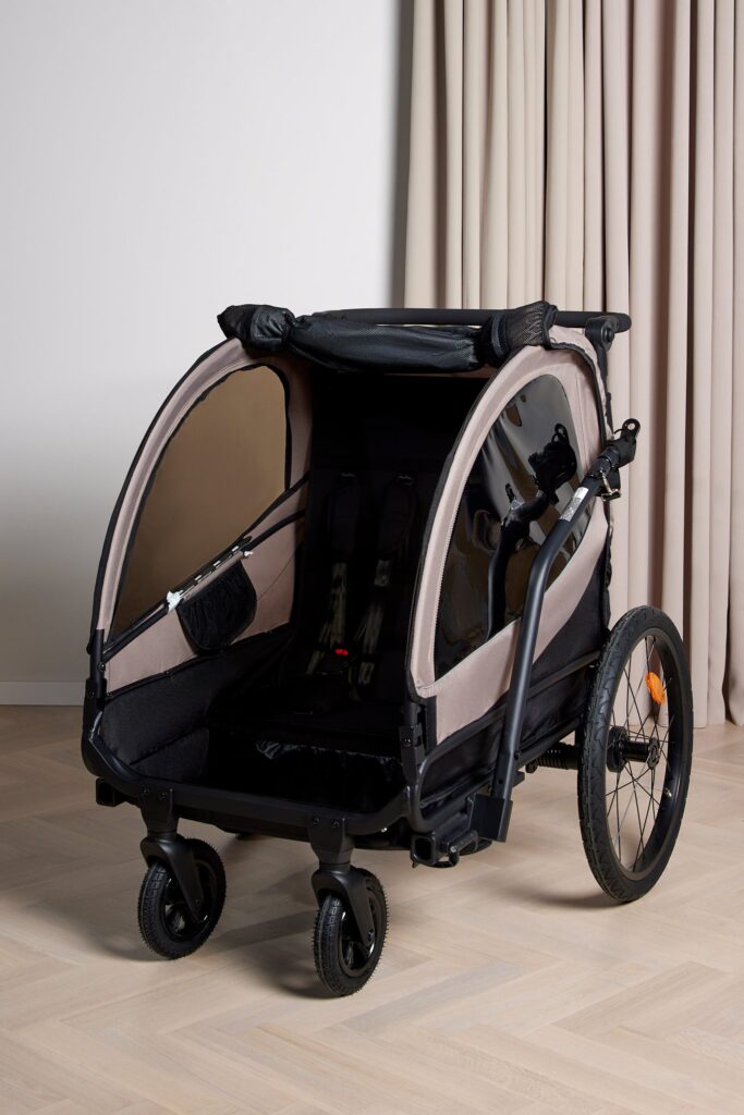 Beemoo Activity Sport Lite Cykelvagn, Beige