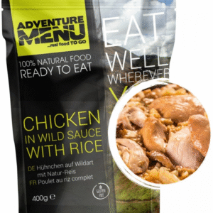 Adventure Menu Chicken In Wild Sauce With Rice Nocolour
