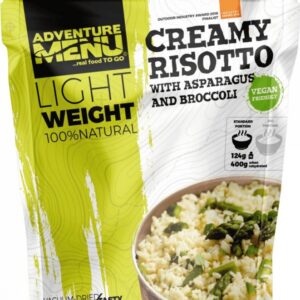 Adventure Menu Creamy Risotto With Asparagus and Broccoli Nocolour