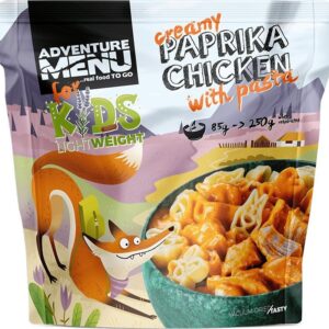 Adventure Menu Creamy Paprika Chicken with Pasta - 250g Nocolour