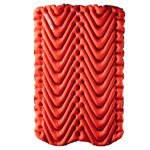 KLYMIT INSULATED DOUBLE V SLEEPING PAD red, liggunderlag dubbelt