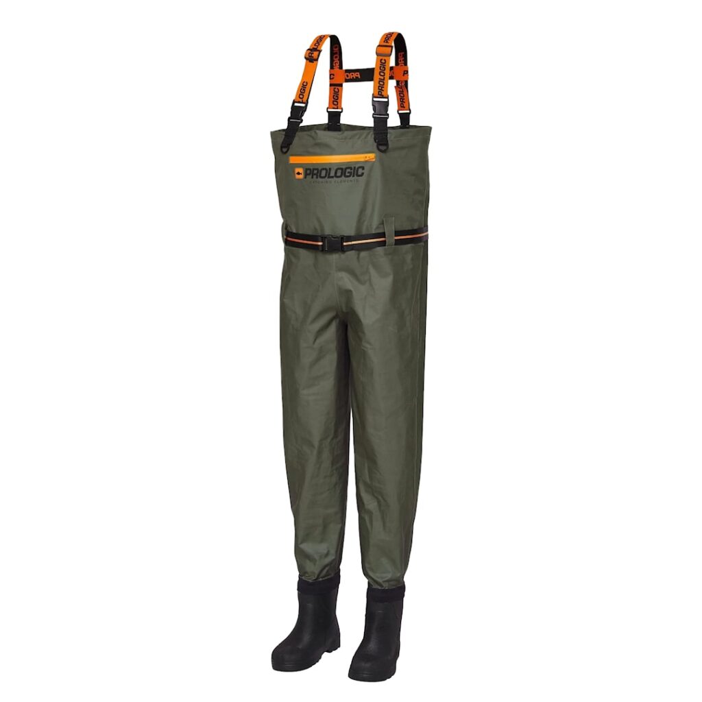Prologic Inspire Chest Bootfoot vadarbyxor med stövlar XL 44-45