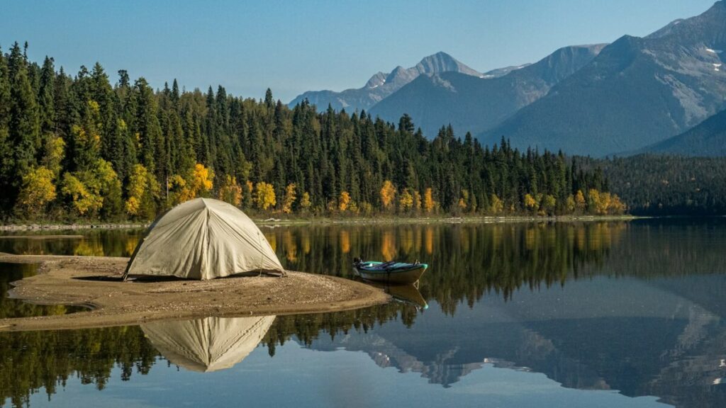 Vad camping lärer oss om komfort och bekvämlighet illustration