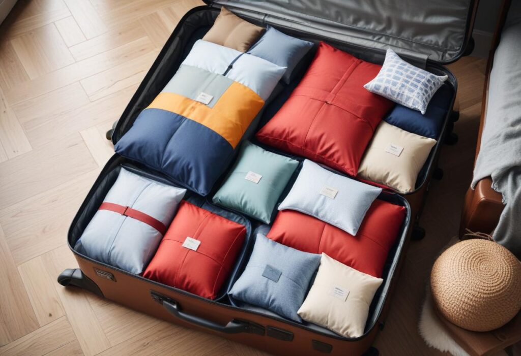 Upptäck packkuber som gör din packning enkel och rolig illustration
