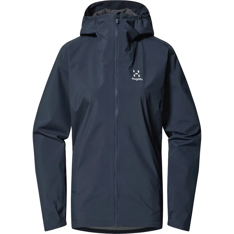 Haglöfs Korp Proof Jacket Women Tarn Blue - S – produktbild