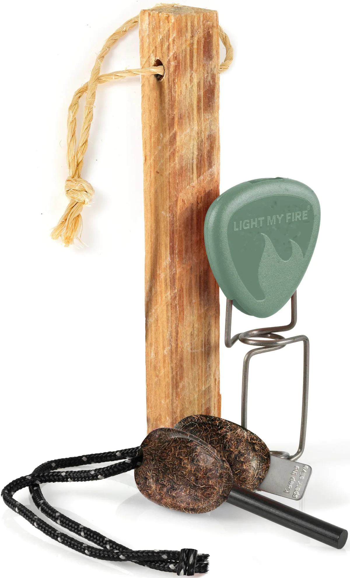 Light My Fire FireLighting Kit Shady Green/Cocoshell – produktbild